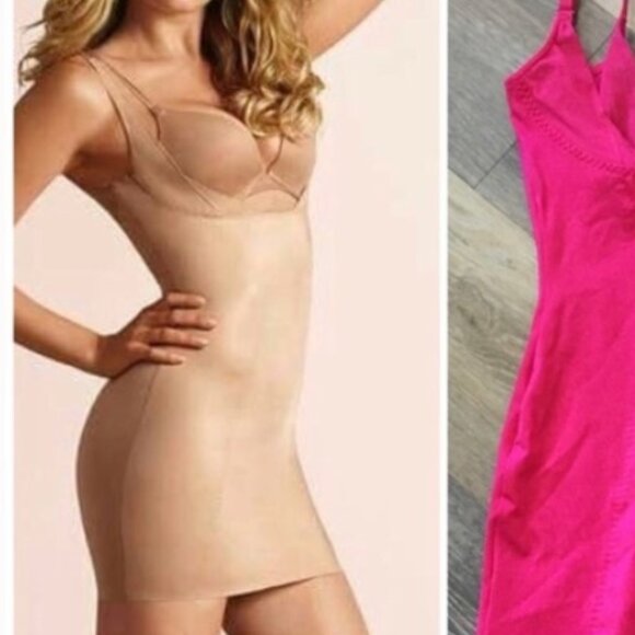 Secret by Victoria's Secret So Curvaceous Push Up Shaping Slip in Black, M - Picture 9 of 9